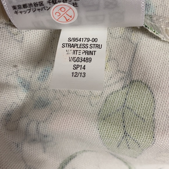 Old Navy Strapless Summer Floral Dress Size 6 - Picture 11 of 11